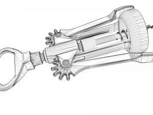corkscrew 3D Model