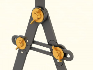 drawing compass Modello 3D