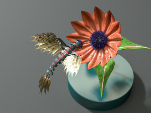 steampunk colibri Modelo 3D