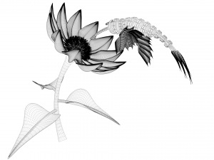 steampunk colibri Modelo 3D