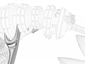 steampunk colibri Modelo 3D