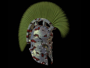 roman helmet 3D मॉडल