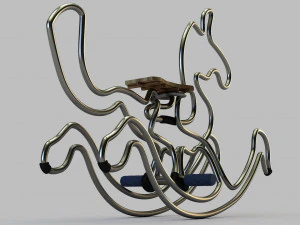 cavallo a dondolo Modello 3D
