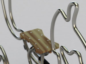 rocking horse 3D मॉडल