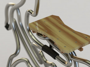 rocking horse 3D मॉडल