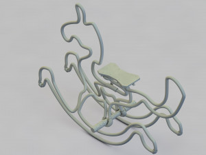 rocking horse 3D मॉडल