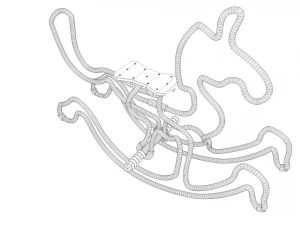 cavallo a dondolo Modello 3D