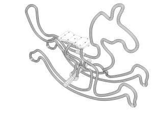 cavallo a dondolo Modello 3D