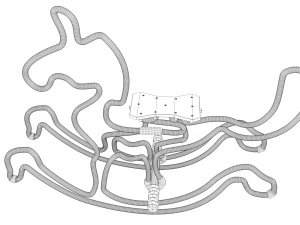 cavallo a dondolo Modello 3D
