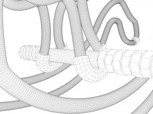 cavallo a dondolo Modello 3D