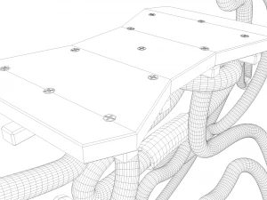 cavallo a dondolo Modello 3D