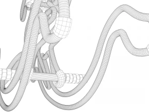 cavallo a dondolo Modello 3D