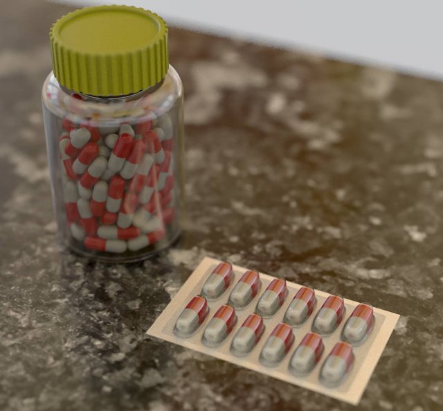 drugs 3Dモデル .c4d .max .obj .3ds .fbx .stl .blend 