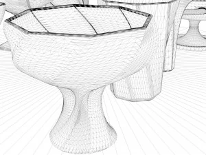 a set of 8 vases 3D Model