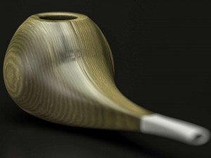 3 wooden smoking pipes 3D 모델