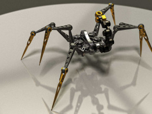 arachnoid mecha 3Dモデル