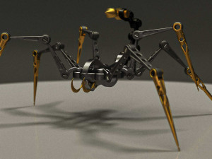 arachnoid mecha 3Dモデル