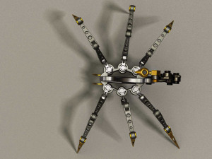 arachnoid mecha 3Dモデル