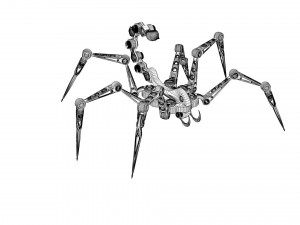 arachnoid mecha 3Dモデル
