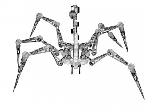 arachnoid mecha 3Dモデル