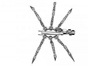 arachnoid mecha 3Dモデル