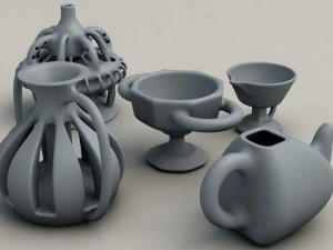 granitic pottery 3D Model