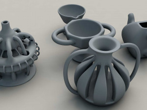 granitic pottery Modelo 3D