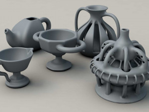 granitic pottery Modelo 3D