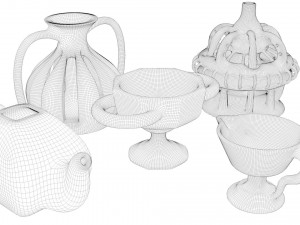 granitic pottery Modelo 3D