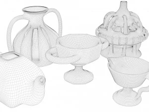 granitic pottery 3D Model