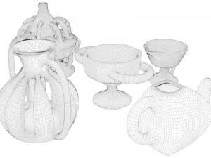granitic pottery 3D Model