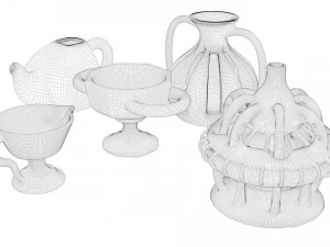 granitic pottery 3D Model