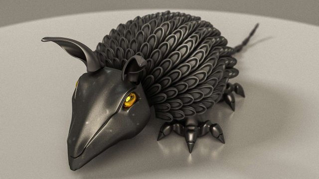 tatoo 3D Model .c4d .max .obj .3ds .fbx .stl .blend 