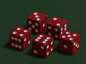 game of dice 3D Models