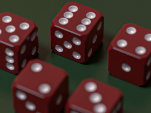 game of dice 3D 模型