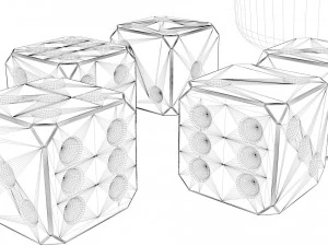 jeu de d&eacute;s Modèle 3D