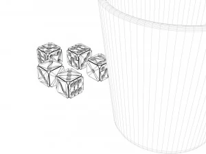jeu de d&eacute;s Modèle 3D