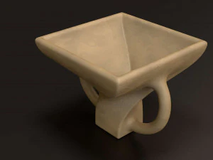 jarra de cer&acirc;mica Modelo 3D