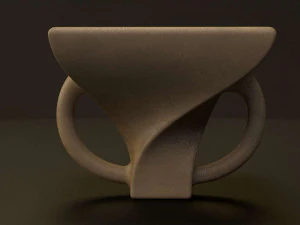 jarra de cer&acirc;mica Modelo 3D