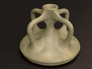 jarra de cer&acirc;mica Modelo 3D