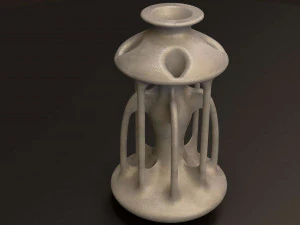 jarra de cer&acirc;mica Modelo 3D