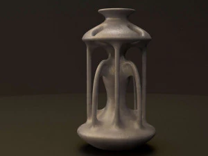 jarra de cer&acirc;mica Modelo 3D