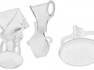 jarra de cer&acirc;mica Modelo 3D