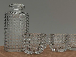 bicchieri di whisky Modello 3D