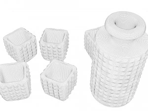 bicchieri di whisky Modello 3D