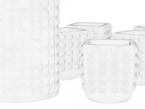 whiskey glasses 3D 模型