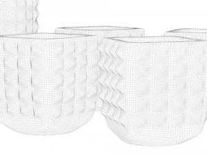 bicchieri di whisky Modello 3D