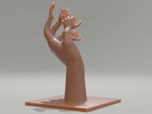 nested hands Modelo de impresión 3D