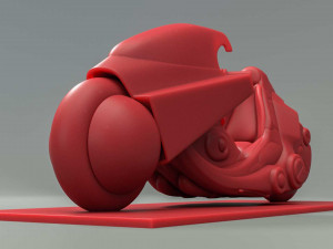 kanedas bike 3d print model 3D Print Model