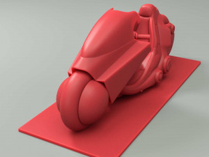 kanedas bike 3d print model Modelo de Impressão 3D